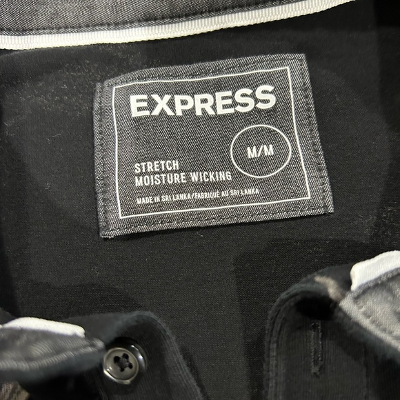 Men’s Medium Express Stretch Moisture Wicking Shirt in Floral - Picture 3 of 7